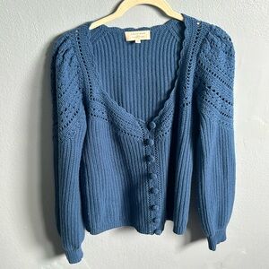 Sezane Blue Sweater